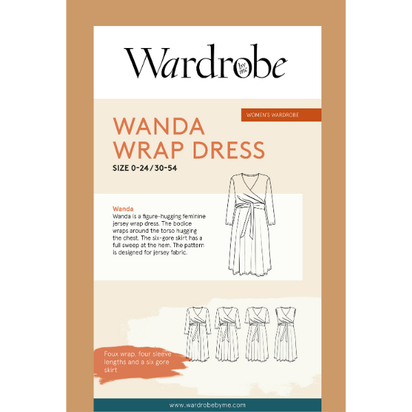 Wanda Wrap Dress Sewing Pattern ...